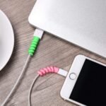 Anubhav Janni Spiral Cable Protector Silicon Charger Protectors For Wires Data Saver Charging Cord Protective Cover Both Ends Mac Charger iPhone Wire Protector (Set Of 2 Pcs) - Image 4