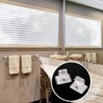 Anubhav Janni Curtain Wall Hook Sticker Self Adhesive No Drilling Nail Punch Free Easy Home Kitchen Bathroom Plastic Drill Brackets Hooks Bathroom Hotel Bedroom Living Room (Set Of 2 Pcs) - Image 7