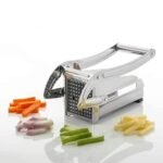 Anubhav Janni French Fries Chipser Ss Stainless Steel Cutter Manual Potato Vegetable Slicer Chips Snacks Handy Cutter Machine Salad Chopper Chips Snacks Fingers Kitchen Home (Pack Of 1 Pcs) - Image 6