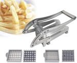 Anubhav Janni French Fries Chipser Ss Stainless Steel Cutter Manual Potato Vegetable Slicer Chips Snacks Handy Cutter Machine Salad Chopper Chips Snacks Fingers Kitchen Home (Pack Of 1 Pcs) - Image 7