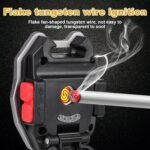 Anubhav Janni Cob Keychain Light With Cigarette Lighter Cob Led Flashlight Lumen Rechargeable Mini With Bottle Opener Camping Hiking Outdoor Use cob Light (Pack Of 1 Pcs) - Image 5