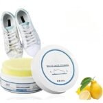 Anubhav Janni White Shoe Cream Cleaner Cleaning Cream Instant Whitening Polish Leather Cleaner Care Whitener Sneakers Canvas Shoes Stain Remover Cleansing Shoe Sneaker Shoes (Pack Of 1 Pcs)
