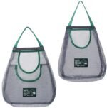 Anubhav Janni Storage Mesh Bag Reusable Bags For Fruit And Vegetable Hanging Storage Kitchen Washable Hanging Bag Grocery Garlics Potatoes Onions Or Garbage (Pack Of 1 Pcs)