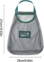 Anubhav Janni Storage Mesh Bag Reusable Bags For Fruit And Vegetable Hanging Storage Kitchen Washable Hanging Bag Grocery Garlics Potatoes Onions Or Garbage (Pack Of 1 Pcs) - Image 2