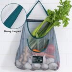 Anubhav Janni Storage Mesh Bag Reusable Bags For Fruit And Vegetable Hanging Storage Kitchen Washable Hanging Bag Grocery Garlics Potatoes Onions Or Garbage (Pack Of 1 Pcs) - Image 4