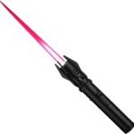 Anubhav Janni Jet Flame Lighter Butane Gas Refillable Windproof Torch Safety Lock and Adjustable Cool Lighters Metal Body Flame Lightsaber Design Visible Window Kitchen Outdoor (Pack Of 1 Pcs)