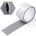 Anubhav Janni Window Screen Repair Kit Tape (2 Mtr) Strong Adhesive Waterproof Mosquito Net Patch Fiberglass Mesh Door Holes Tear Fix Fly Screen Covering Tears Holes Patch Tap (Set Of 2 Pcs) - Image 5