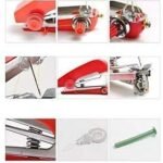 Anubhav Janni Mini Sewing Stich Stapler Stitch Stitching Tailoring Machine For Garment Cloth Home Household Hand Operated Manual Size Portable Model Handheld Sewer Hand (Pack Of 1 Pcs) - Image 5