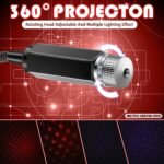 Anubhav Janni Star Decoration Lamp Roof Projector Lights Mini LED Car Night Light USB Decorative Adjustable Atmosphere Home Romantic Lights Portable Decorations Bedroom Car Party (Pack Of 1 Pcs) - Image 4