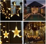 Anubhav Janni Star Light 5+5 Curtain Lights With Stars Small Stars Lighting Modes USB Powered Indoor Outdoor Parties Bedrooms Party Home Home Living Room Weddings (Pack Of 1 Pcs) - Image 3