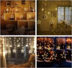 Anubhav Janni Star Light 5+5 Curtain Lights With Stars Small Stars Lighting Modes USB Powered Indoor Outdoor Parties Bedrooms Party Home Home Living Room Weddings (Pack Of 1 Pcs) - Image 5