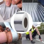 Anubhav Janni Silver Aluminium Tape (5cm*10mt) Foil Self Adhesive Protection Suitable Roof Leak Window Sill Gap Pipe Rupture Boat Sealing Strong Sealing Home Car Outdoor (Pack Of 1 Pcs) - Image 3