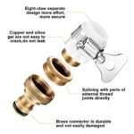 Anubhav Janni Pipe Connector Universal Tap Set Brass Quick Release Coupling For Taps Faucet Adapter Garden Hose Fitting Coupling Faucets (Pack Of 1 Pcs) - Image 4