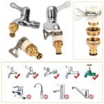 Anubhav Janni Pipe Connector Universal Tap Set Brass Quick Release Coupling For Taps Faucet Adapter Garden Hose Fitting Coupling Faucets (Pack Of 1 Pcs) - Image 5