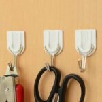 Anubhav Janni Abs Plastic White Hook Sticker Self Adhesive Wall Hooks Waterproof Sticky Hanging Capacity Max Multipurpose Home Storage Sticker Mount Hanger (Set Of 10 Pcs) - Image 3