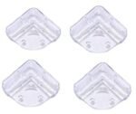 Anubhav Janni Smily Square Edge Protector Smiley Table Rubber Semi Soft Sides And Hard Material Gaurd Furniture Corner Silicone Guard For Baby Kids Safety Silicon Transparent (Set Of 4 Pcs)