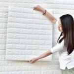 Anubhav Janni Brick Wallpaper Sticker White (77*70cm) Natural Ocean Wallpaper Waterproof Oil Proof Self Adhesive Stickers Furniture Kitchen Cabinets Tabletops Home Office (Pack Of 1 Pcs) - Image 5