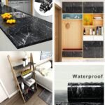 Anubhav Janni Black Marble Foil Paper (60*200) Natural Ocean Wallpaper Waterproof Oil Proof Self Adhesive Stickers Furniture Kitchen Cabinets Tabletops Home Office (Pack Of 1 Pcs) - Image 8