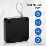 Anubhav Janni Automatic Door Closer For Home Punch Free Residential Commercial Steel Drawstring Closer Automatically Self Closing Drawstring Internal Outdoor Iron Doors Office (Pack Of 1 Pcs) - Image 3