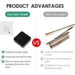 Anubhav Janni Automatic Door Closer For Home Punch Free Residential Commercial Steel Drawstring Closer Automatically Self Closing Drawstring Internal Outdoor Iron Doors Office (Pack Of 1 Pcs) - Image 9