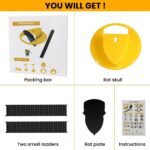 Anubhav Janni Mouse Trap Bucket Lid Auto Reset Rat Reusable Door Style Multi Catch Mice Control Traps No Mess Touch Mess Free Solution For Indoor Outdoor Home (Pack Of 1 Pcs) - Image 6