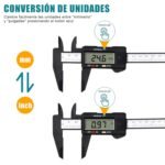 Anubhav Janni Digital Caliper Electronic Measuring Precision LCD Display Conversion Stainless Steel Vernier Workshop Internal Depth Waterproof Micrometer Waterproof (Pack Of 1 Pcs) - Image 2