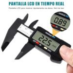 Anubhav Janni Digital Caliper Electronic Measuring Precision LCD Display Conversion Stainless Steel Vernier Workshop Internal Depth Waterproof Micrometer Waterproof (Pack Of 1 Pcs) - Image 3