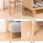 Anubhav Janni Chair Leg Cover Silicone Floor Protectors Furniture Pads Hardwood Floors Sliders Legs Stool Protectors Cap Scratches Covers Protection Furniture Table Sofa Feet (Set Of 16 Pcs) - Image 6