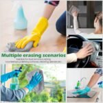 Anubhav Janni Microfiber Cleaning Cloth Roll Reusable Paper Towels Washable Tear Away For Kitchen Car Tear Away Super Absorbent Lint Free Rags Kitchen Car Garage And Home (Pack Of 1 Pcs) - Image 3
