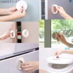 Anubhav Janni Self Adhesive Cabinet Door Handle Handle Versatile Pull Knob For Sliding Door Cupboard Drawer Window Home Kitchen Window To Convenient Opening Polished Cabinet (Set Of 3 Pcs) - Image 3