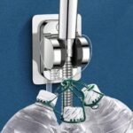 Anubhav Janni Shower Handle Holder Head Holder Adhesive Strength Wand Adjustable Angle Bathroom Toilet Nail Wall Mount Bracket Hand Screw Free Super Strong Comes Hook (Pack Of 1 Pcs) - Image 4