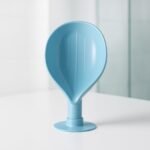 Anubhav Janni Suction Cup Soap Holder Bathroom Tray With Drain Wall Mount Leaf Shape Self Draining Dish Easy Clean Bathroom Kitchen Bathtub Basins No Drill Bar And Sink (Set Of 3 Pcs) - Image 2
