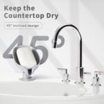 Anubhav Janni Suction Cup Soap Holder Bathroom Tray With Drain Wall Mount Leaf Shape Self Draining Dish Easy Clean Bathroom Kitchen Bathtub Basins No Drill Bar And Sink (Set Of 3 Pcs) - Image 6