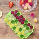 Anubhav Janni Honey Shape Ice Maker Tray Flexible Silicone Cube Mould Freezer Chocolate Cake Maker Trays Chilled Drinks Reusable May Vary Freezer Kitchen Drink Cooling Tool (Set Of 2 Pcs) - Image 6