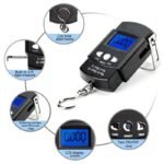 Anubhav Janni Luggage Scale LCD Dual Accuracy Portable Electronic Mini Digital Hanging Balance Handy Pocket Weight Machine Home Shop Traveling Kitchen Scale Kitchen Machine (Pack Of 1 Pcs) - Image 2