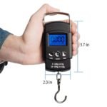 Anubhav Janni Luggage Scale LCD Dual Accuracy Portable Electronic Mini Digital Hanging Balance Handy Pocket Weight Machine Home Shop Traveling Kitchen Scale Kitchen Machine (Pack Of 1 Pcs) - Image 3