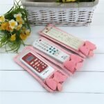 Anubhav Janni Remote Cover Control Covers Bow Knot Lace Design Compatible With TV AC DTH Remotes Dustproof Washable Air Conditioner Dust Cloth For Tv Conditioner (Set Of 3 Pcs) - Image 3