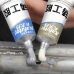Anubhav Janni AB Metal Repair Gel (25+25gm) Scrubbing Strong Glue Heat Resistant Cold Weld Plastic Paste Universal Glue For Aluminum Chrome Stainless Steel Repairing Tube (Pack Of 1 Pcs) - Image 3