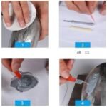 Anubhav Janni AB Metal Repair Gel (25+25gm) Scrubbing Strong Glue Heat Resistant Cold Weld Plastic Paste Universal Glue For Aluminum Chrome Stainless Steel Repairing Tube (Pack Of 1 Pcs) - Image 6