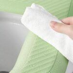Anubhav Janni Toilet Seat Cushion Silicone Cover Cushion Foldable Portable Design  Kid Toddlers Non Slip Waterproof Washable Reusable Toilets Travel Public Waterproof Bathroom (Pack Of 1 Pcs) - Image 5