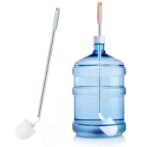 Anubhav Janni Can Cleaning Brush Water Rotating Nylon Bristle Wet Dry Bottle Dispensers Jars Containers Can Jar Cleaner Corner Rounded Extra Long Kitchen Home Soft Bristle Cup (Pack Of 1 Pcs)