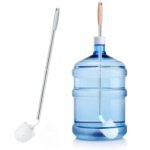Anubhav Janni Can Cleaning Brush Water Rotating Nylon Bristle Wet Dry Bottle Dispensers Jars Containers Can Jar Cleaner Corner Rounded Extra Long Kitchen Home Soft Bristle Cup (Pack Of 1 Pcs)