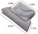 Anubhav Janni Window Brush Dust Cleaner Groove Cleaning With Collector Sliding Track Gap Door Tool PP Bristles Frame Brushes Corners Edges Gaps Slot Remover Magic Brush (Set Of 3 Pcs) - Image 3
