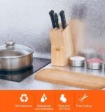 Anubhav Janni Aluminium Foil Silver Simple Kitchen Stickers Oil Proof (60*200cm) Wallpaper Foam Wall Panels For Living Room Bedroom Hotel Cafe Kitchen Bathroom Home Cabinet (Pack Of 1 Pcs) - Image 3