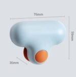 Anubhav Janni T Shaped Descaling Glass Brush T Shaped Mirror Eraser Bathroom Toilet Glass Mirror Wiper Daily Decontamination Cleaning Small Portable Bathroom Toilet (Set Of 2 Pcs) - Image 4