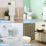 Anubhav Janni Golf L Shape Toilet Brush Silicone Cleaner Flexible For Quick Cleaning Of Home Kitchen Bathroom Toilet Wash Basin Daily Long Handle L Shape Head Deep Corners (Set Of 2 Pcs) - Image 5