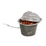 Anubhav Janni Tea Stainer Big Stainless Steel Teapot Green Tea, Coffee Mesh Ball Infuser Filter Strainer Premium Tea Steeper for Loose Leaf Herbal Spices Seasonings (Pack Of 1 Pcs) - Image 4
