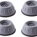 Anubhav Janni Heavy Anti Vibration Washing Machine Pad Dryer Noise Cancelling Rubber Pads Shock Absorbing Stabilizer Base Height Increasing Appliance Feet Absorber Washer Support (Set Of 4 Pcs)