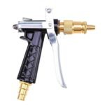 Anubhav Janni Brass Spray Gun Nozzle High Pressure Car Gardening Wash Water Car Floor Cleaning Metal trigger Brass Nozzle Water Spray Gun Motorbike Vehicle Cleaning Gardening (Pack Of 1 Pcs)