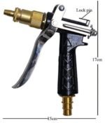 Anubhav Janni Brass Spray Gun Nozzle High Pressure Car Gardening Wash Water Car Floor Cleaning Metal trigger Brass Nozzle Water Spray Gun Motorbike Vehicle Cleaning Gardening (Pack Of 1 Pcs) - Image 2